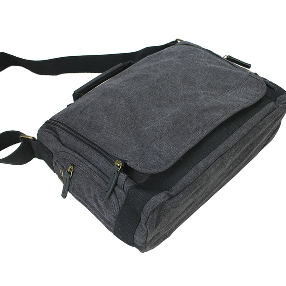 *Clearance* Canvas Leisure Messenger Bag C32KK - Picture 4 of 7